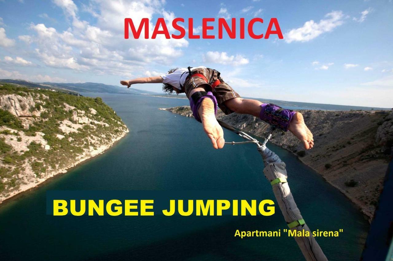 Apartmani Mala Sirena Maslenica Buitenkant foto