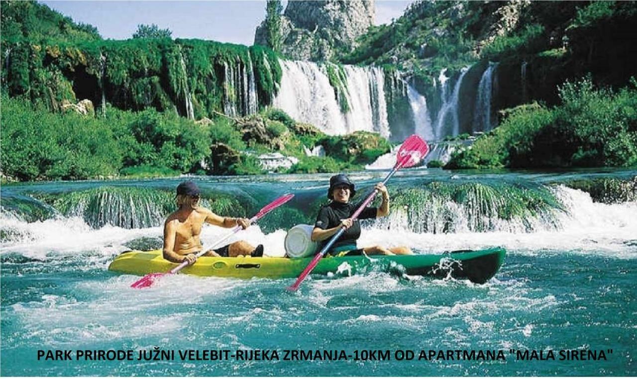 Apartmani Mala Sirena Maslenica Buitenkant foto